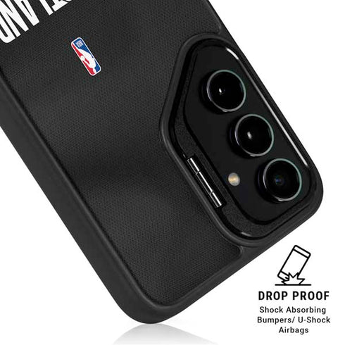 NBA Portland Trail Blazers Jersey Galaxy S24 FE Kickstand Case